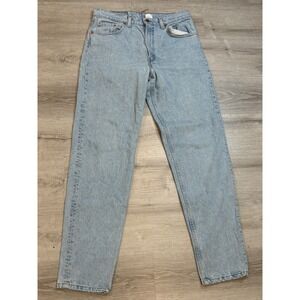 Levi's 550 Relaxed Fit Tapered Leg Jeans Mens W34 L34 Light Wash‎ Denim Vintage
